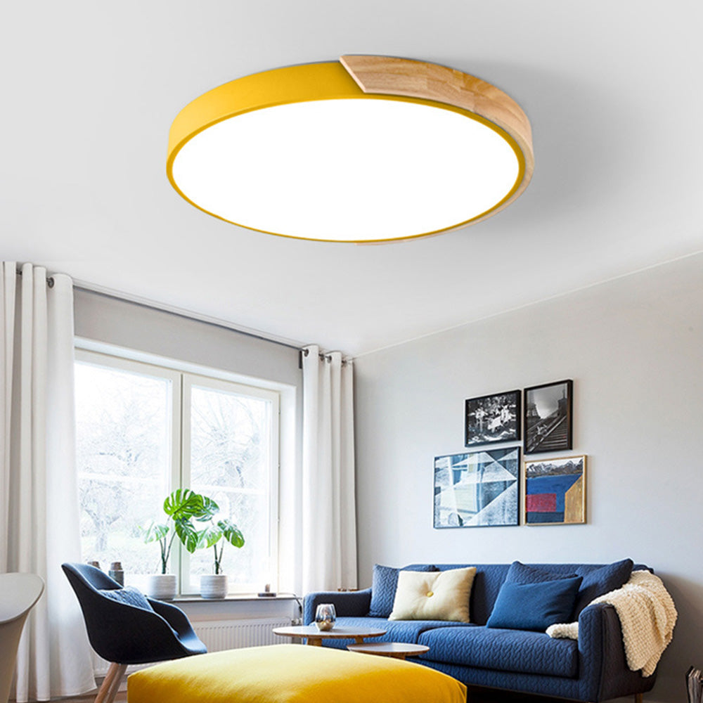 Colorful Round LED Ceiling Light