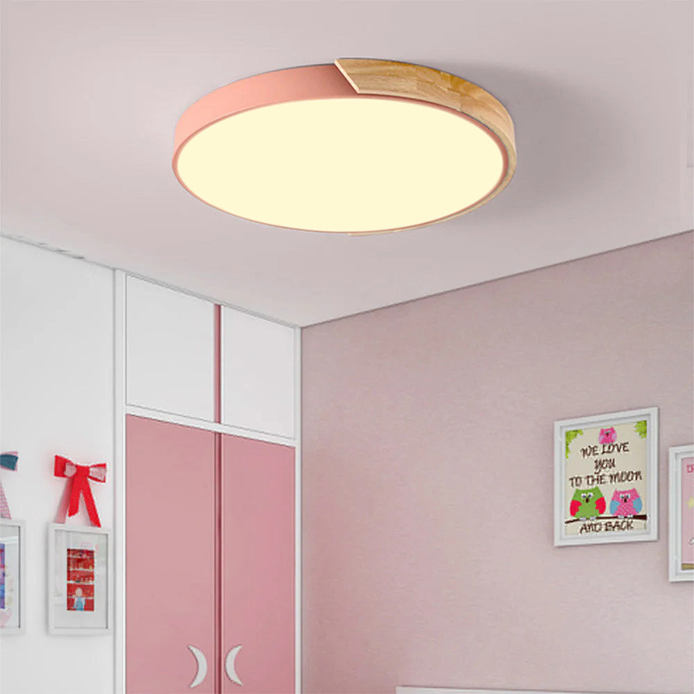 Colorful Round LED Ceiling Light