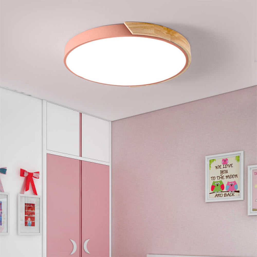 Colorful Round LED Ceiling Light