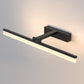 Contemporary Black LED Mirror Bathroom Light