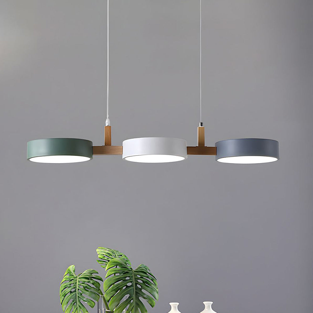 Nordic Multi-Light Cylinder Pendant Light
