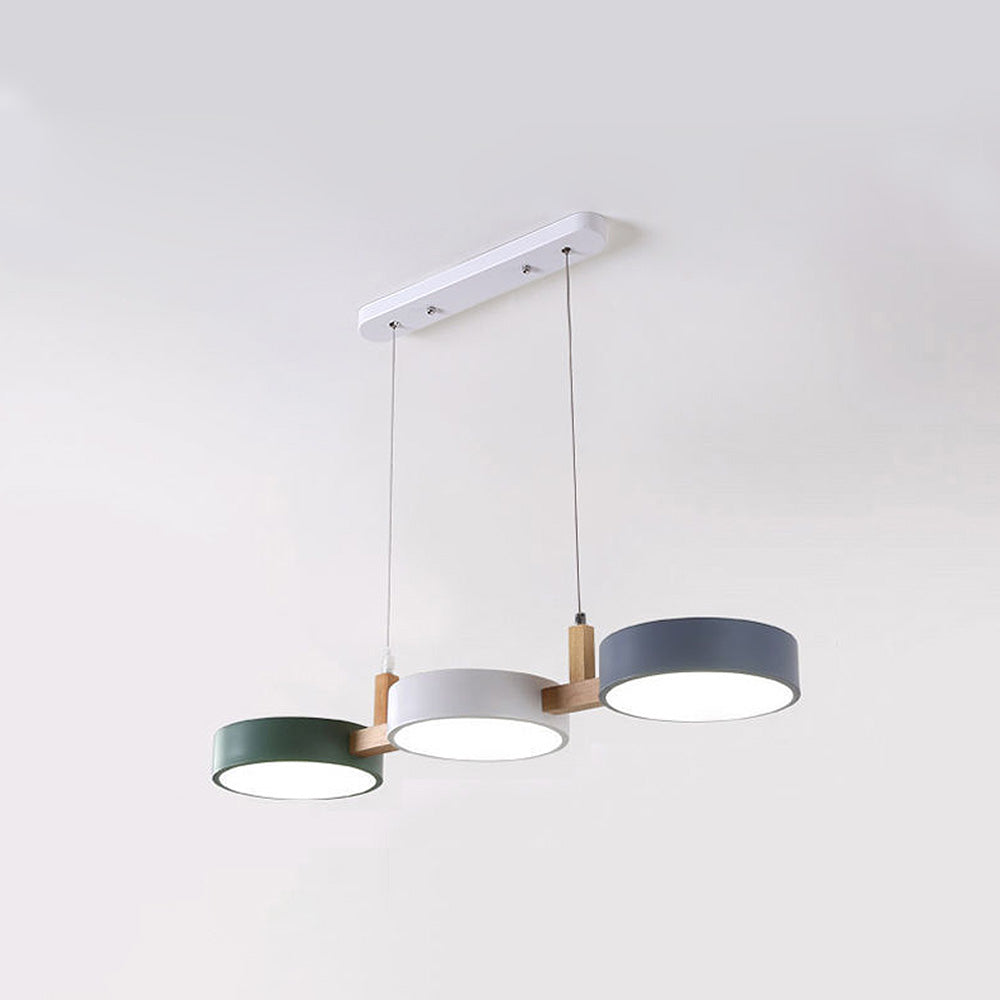 Nordic Multi-Light Cylinder Pendant Light