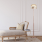 Minimalist Dome Floor Lamp for Bedroom or Living Room