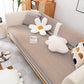 Classic Natural Cotton Linen Breathable Couch Cover 90x180cm