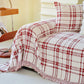 Classic Plaid Reversible Anti-Scratch Couch Cover Plush