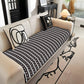 Modern Ice Silk Breathable Anti-Slip Couch Cover Wheat Pattern