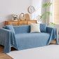 Modern Minimalist Linen Fringe Durable Couch Cover 180x380cm