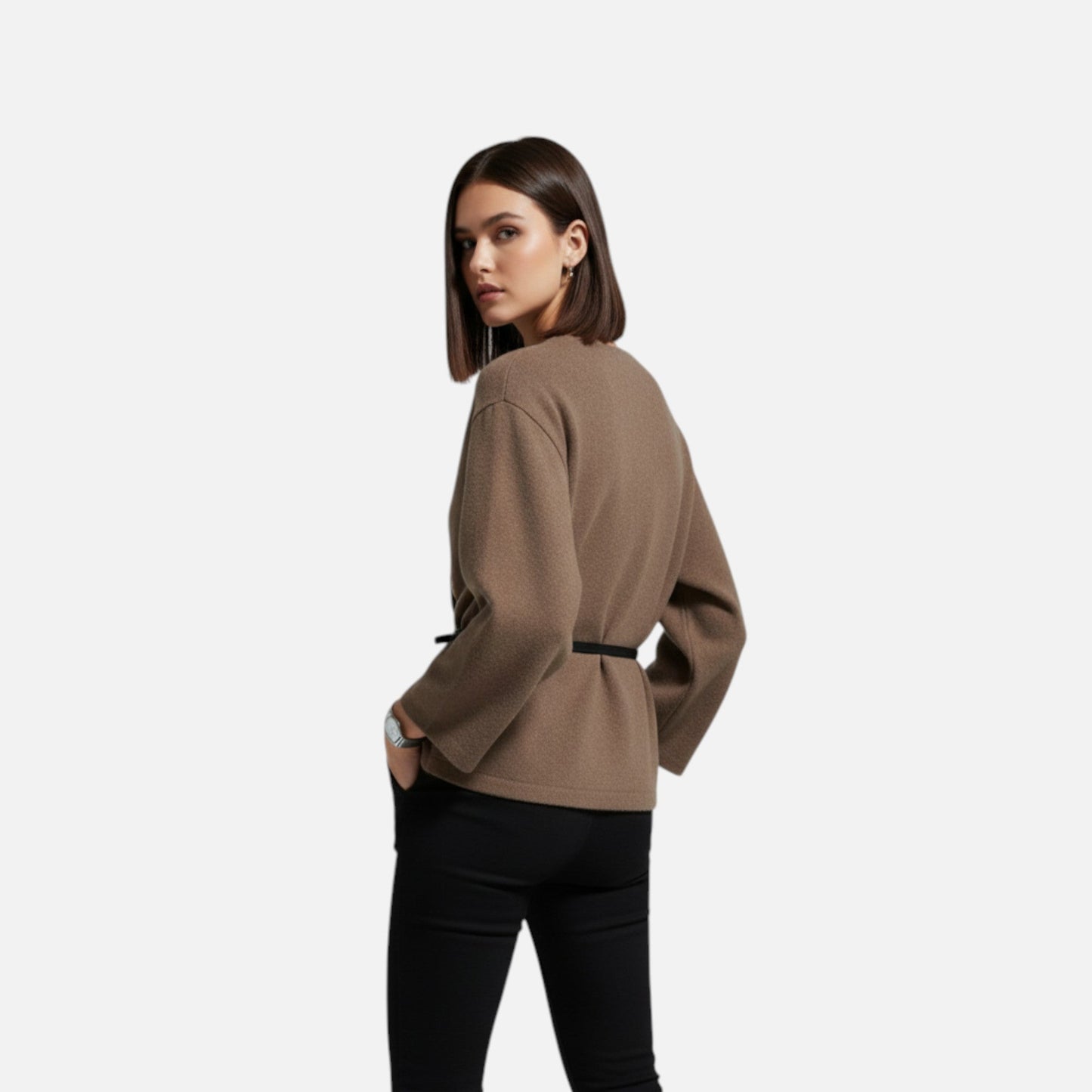 Virashoper Women's Elegant Wrap Sweater