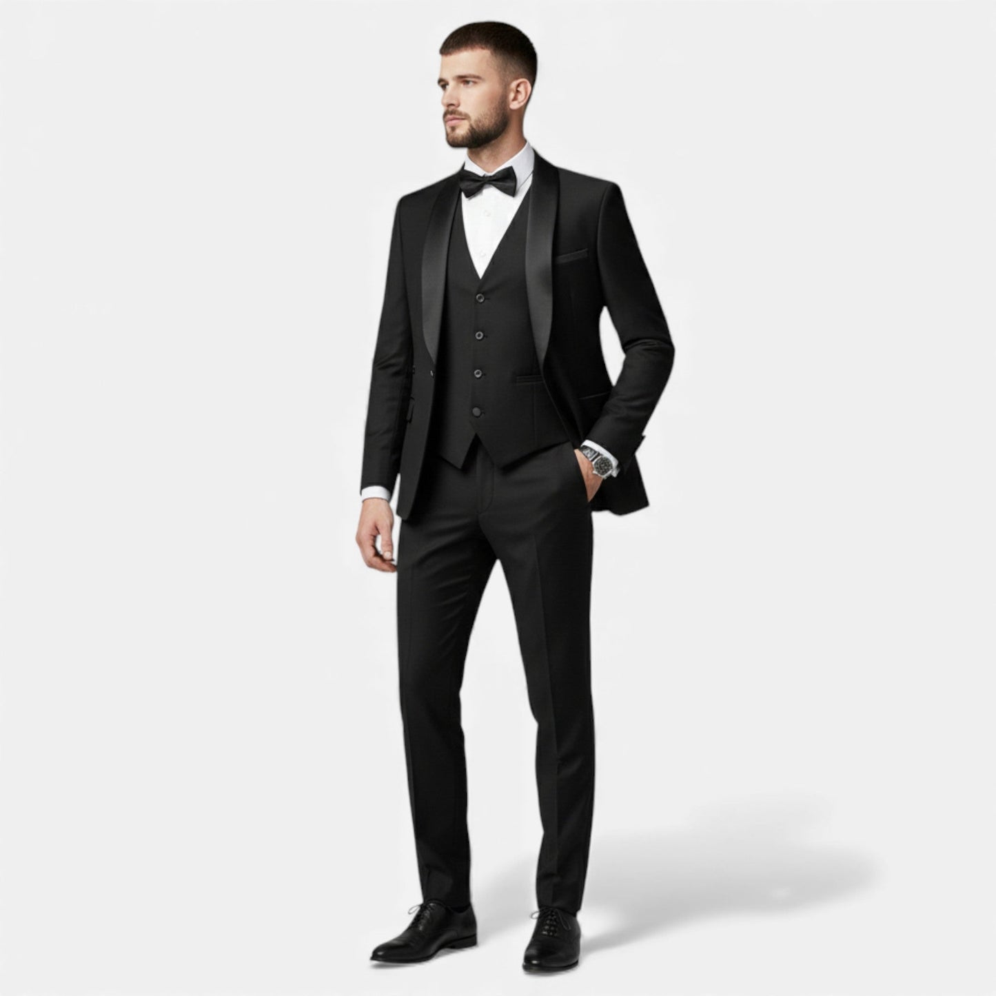Virashoper Men’s Three-Piece Wedding & Party Suit