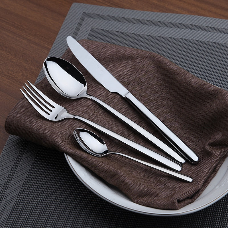 Modern Stainless Steel Cutlery Set