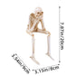 3-Piece Halloween Skeleton Figurine Set