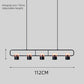 La Scène Chandelier - Nordic Multi-Head LED Pendant Light | Adjustable Suspension, Ideal for Coffee Shops & Dining Rooms