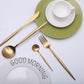 Arya Gold Cutlery Set – Elegant Simplicity in Gold