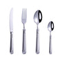 Elnoora Gold Stainless Steel Cutlery Set