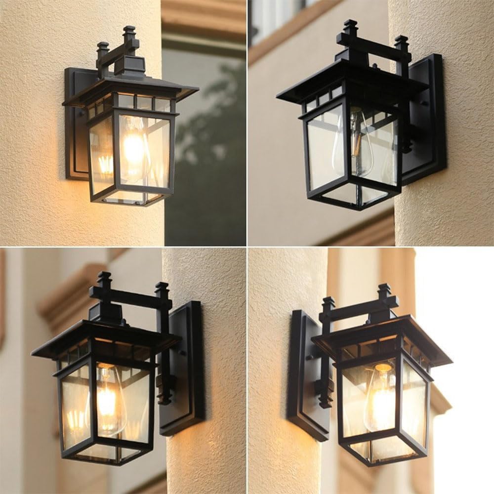 Rustic Vintage Aluminum Outdoor Light