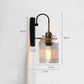 Industrial Glass Funnel Wall Lamp