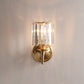 Luxury Clear Crystal Wall Light