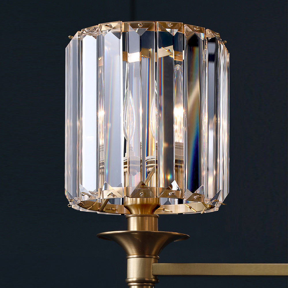 Luxury Clear Crystal Wall Light