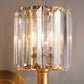 Luxury Clear Crystal Wall Light