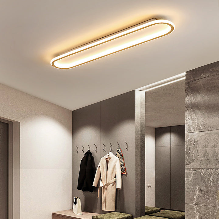 Modern Aisle Long Ceiling Light