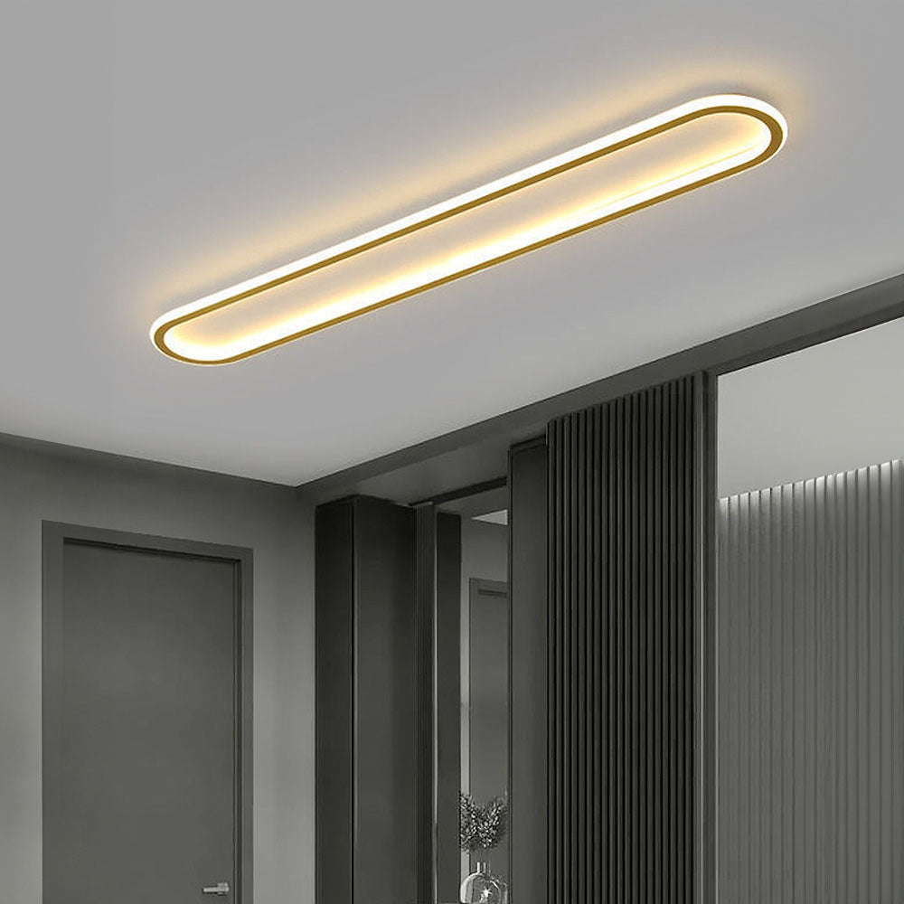 Modern Aisle Long Ceiling Light
