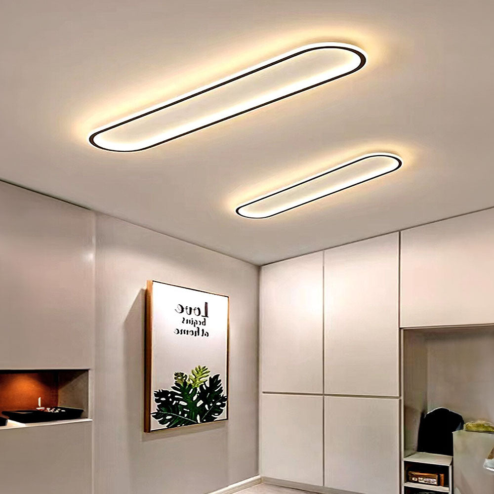 Modern Aisle Long Ceiling Light