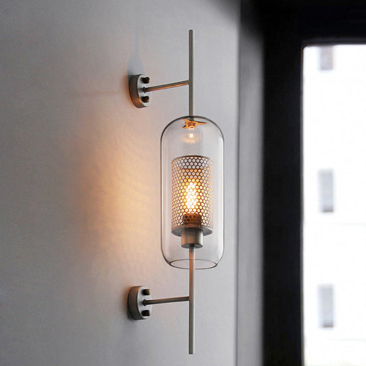 Modern Glass Ball Bedside Wall Sconce