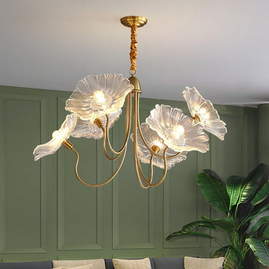 Nenufar Murano Glass Modern Chandelier