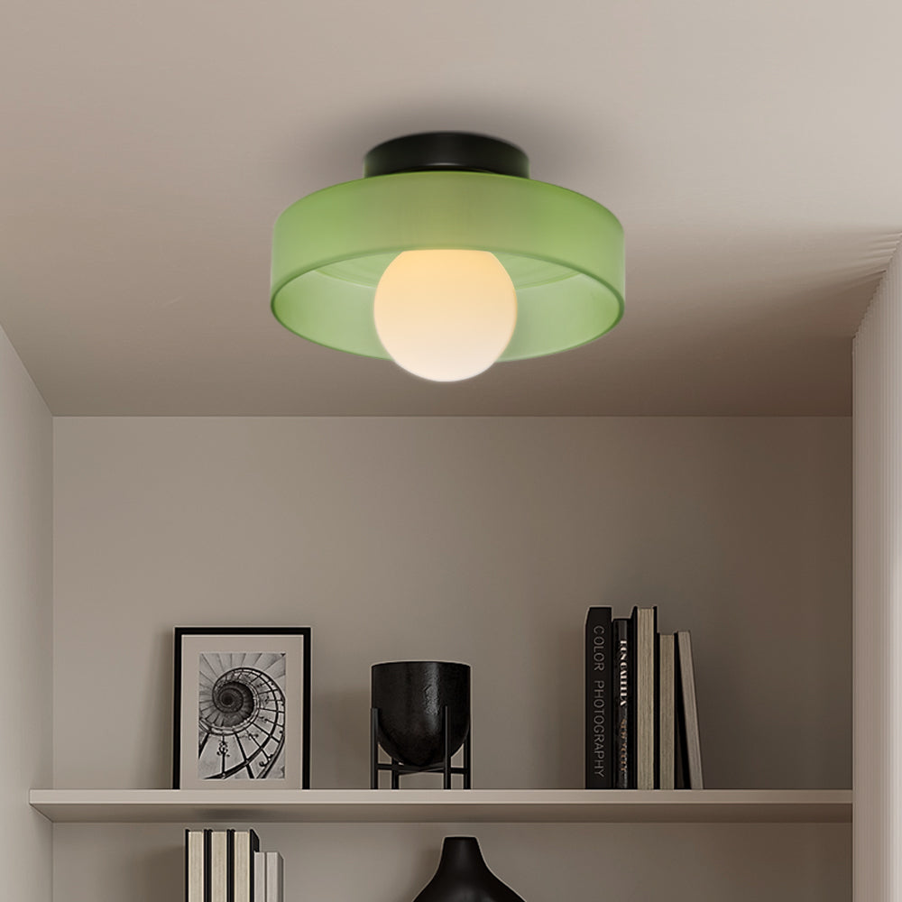 Modern Round Flush Mount Ceiling Light