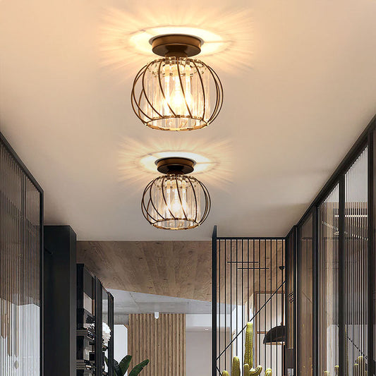 Minimalist Glass Ceiling Lamp
