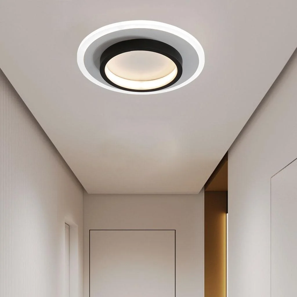 Round Metal Acrylic LED Ceiling Light
