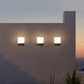 Rex - Modern Outdoor Square LED Light Box Wall Light 18W