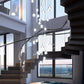 Polar Chandelier – Modern LED Pendant Light with Stainless Steel Frame & Glass Balls