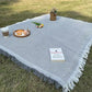 Boho Picnic Blanket with Tassels