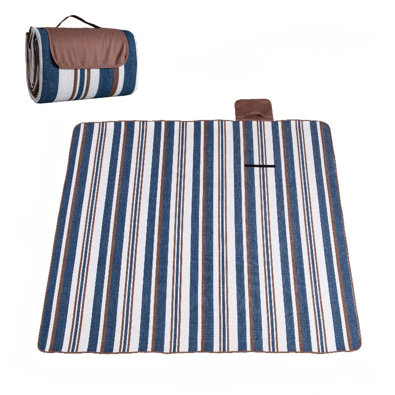 Double-Layer Picnic Blanket with Tote Handle