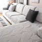 Modern Leaf Jacquard Waterproof Anti-Scratch Couch Cover