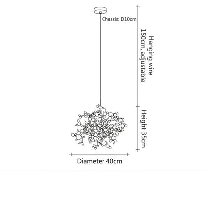 Aurora Chandelier – Breathtaking Lighting for Any Space
