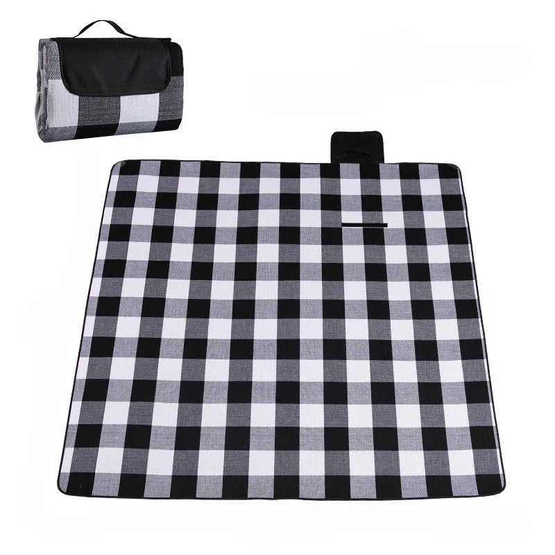Double-Layer Picnic Blanket with Tote Handle