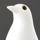 Scandi House Bird – Nordic Decorative Figurine in Black or White