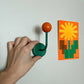 Magnetic Retro Ball Wall Hook