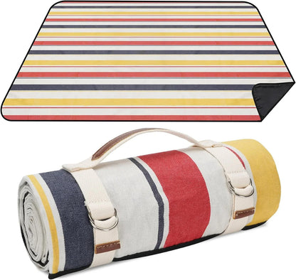 Waterproof Picnic Blanket with Carry Strap