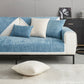 Waterproof Antimicrobial Simple Chenille Fabric Couch Cover