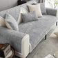 Waterproof Antimicrobial Simple Chenille Fabric Couch Cover