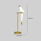 Floor Lamp Metal Bird Floor Lamp