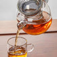 Modern Glass Teapot with Infuser – 680ml Borosilicate Tea Maker