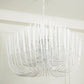 Tiered Wooden Stick Chandelier – Organic Statement Light