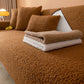 Ultrasoft Teddy Fleece Warm Non-Slip Couch Cover 90x160 cm
