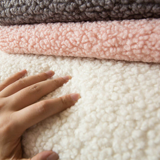 Ultrasoft Teddy Fleece Warm Non-Slip Couch Cover 90x160 cm