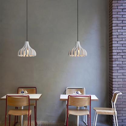 Unique Coral Resin Pendant Lamp