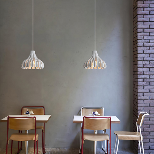 Unique Coral Resin Pendant Lamp